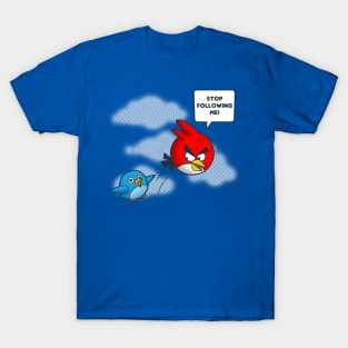 Funny Video Game Social Media Mashup Parody Cartoon T-Shirt